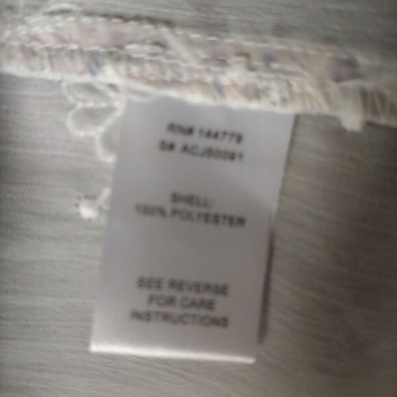 ACOA Collection Fairy Whimsical Coquette Embroidered Sheer Floral L - Picture 10 of 12